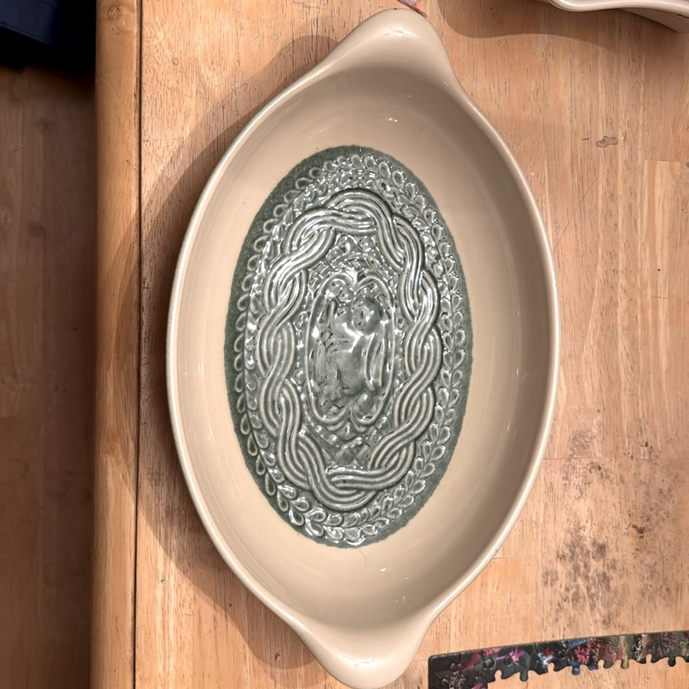 Longenberger oblong serving tray